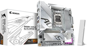 Gigabyte B850M Aorus Elite ICE Wifi-6E Soket AM5 8200MHz (OC) ATX Gaming (Oyuncu) Anakart