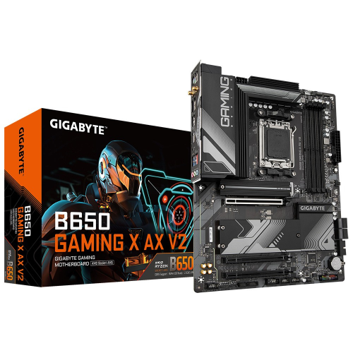 Gigabyte B650 Gaming X AX V2 Wifi-6 Soket AM5 DDR5 8000MHz(OC) ATX Gaming (Oyuncu) Anakart