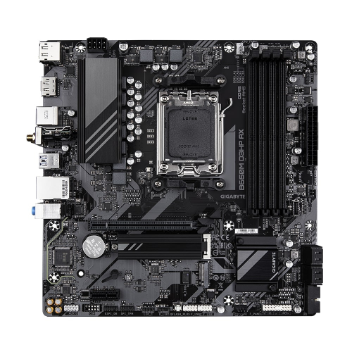 Gigabyte B650M D3HP AX Soket AM5 DDR5 8000MHz (OC) mATX Gaming (Oyuncu) Anakart