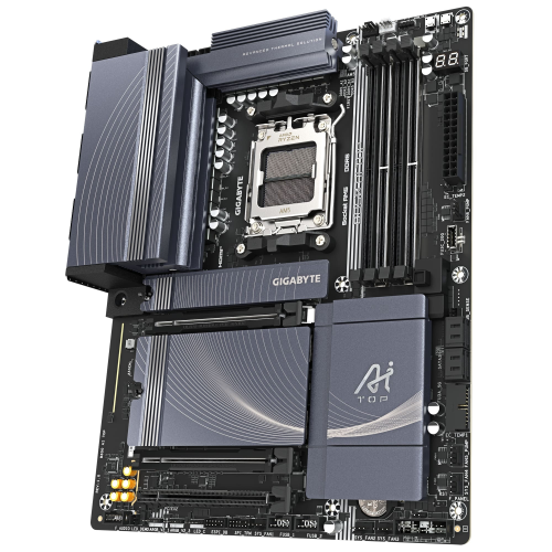 Gigabyte B850 AI TOP Soket AM5 DDR5 8600MHz (OC) ATX Gaming (Oyuncu) Anakart