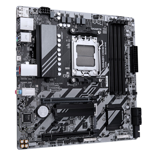 Gigabyte B840M DS3H Soket AM5 DDR5 8200MHz (OC) mATX Gaming (Oyuncu) Anakart