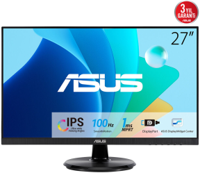 ASUS VA27DQFR 27″ 100Hz 1ms Adaptive-Sync Eye Care Full HD IPS Gaming (Oyuncu) Monitör