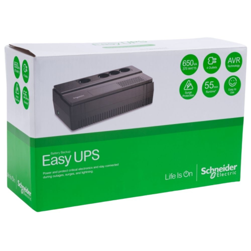 Schneider BVS650I-GR 650VA Line Interactive Kesintisiz Güç Kaynağı