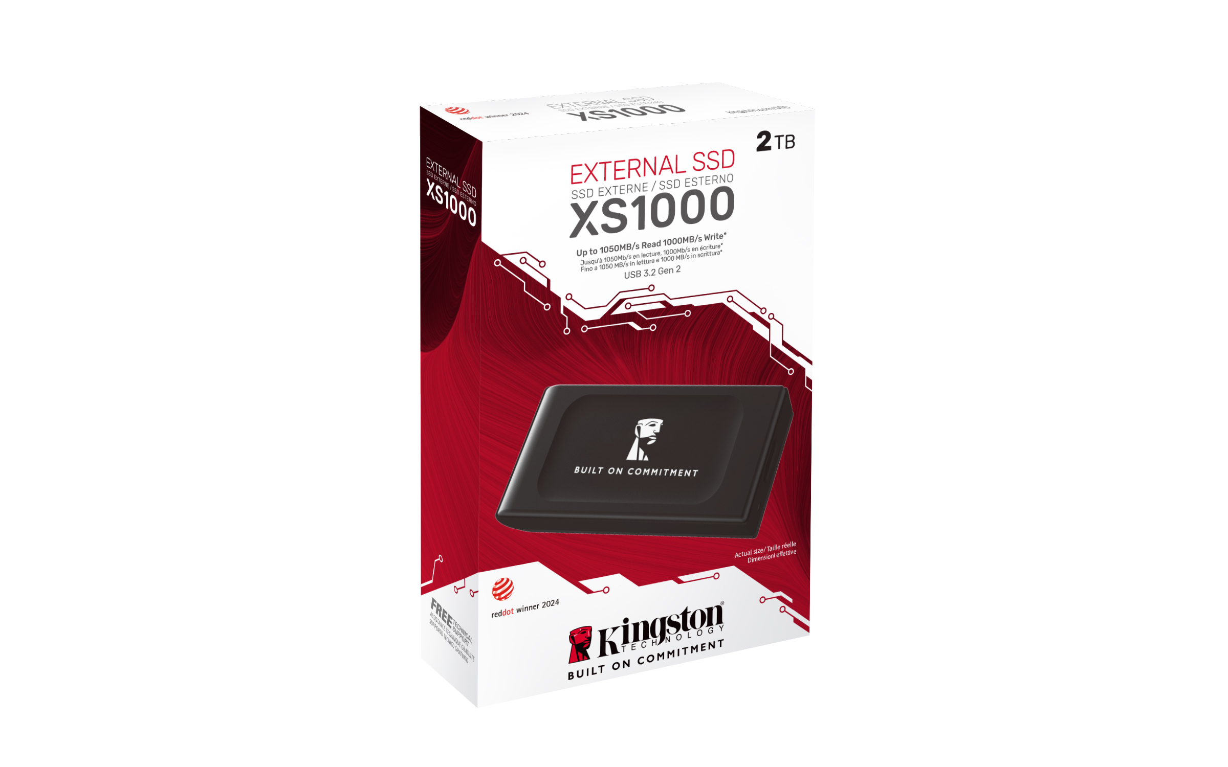 Kingston SXS1000 SXS1000/2000GA 2TB USB 3.2 Taşınabilir SSD Disk