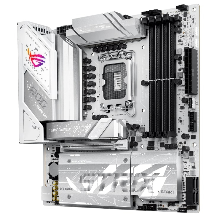 ASUS ROG STRIX B860-G GAMING WIFI Intel B860 Soket 1851 DDR5 9066+(OC)MHz mATX Gaming (Oyuncu) Anakart