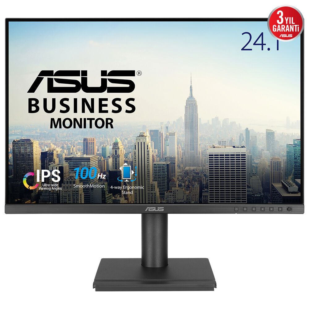 ASUS BE248QF 24,1″ 5ms 100Hz Eye Care IPS WUXGA Monitör