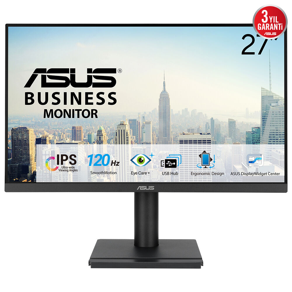 ASUS VA279QGS 27″ 120Hz 1ms Adaptive Sync Full HD IPS Monitör