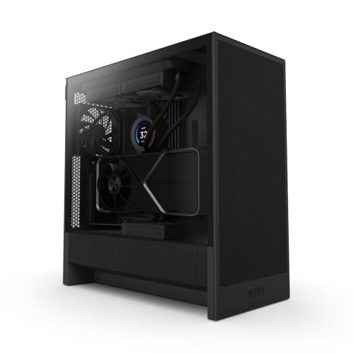 NZXT H Series H5 Flow CC-H52FB-01 Siyah Kasa + C750 PA-7B2BB-EU 750w 80+ Bronze Power Bundle