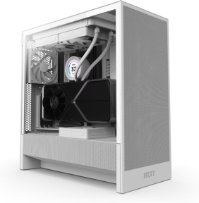 NZXT H Series H5 Flow CC-H52FW-01 Beyaz Kasa + C750 PA-7B2BB-EU 750w 80+ Bronze Power Bundle