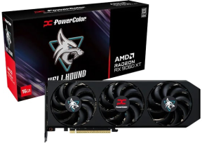 POWERCOLOR HELLHOUND RADEON RX9060XT 16G-L/OC 16GB GDDR6 128Bit Gaming (Oyuncu) Ekran Kartı