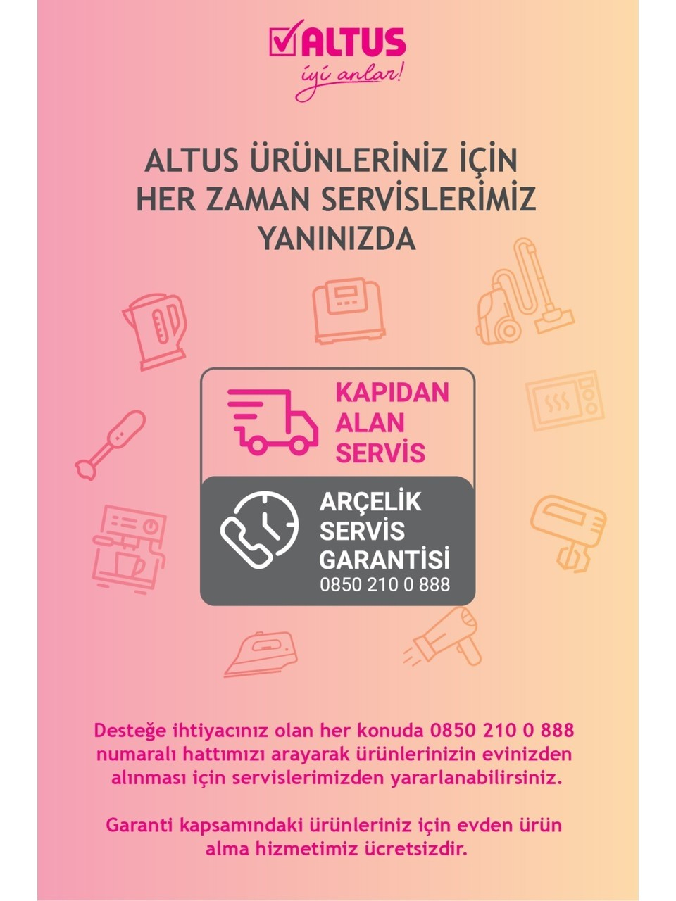Altus AL 40 TFD Uzaktan Kumandalı Kule Tipi Vantilatör