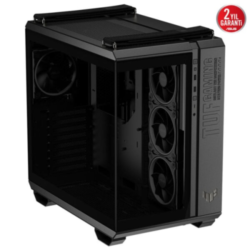 ASUS TUF Gaming GT502 Horizon Temperli Cam USB Type-C Siyah ATX Mid-Tower Gaming (Oyuncu) Kasa
