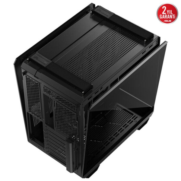 ASUS TUF Gaming GT502 Horizon Temperli Cam USB Type-C Siyah ATX Mid-Tower Gaming (Oyuncu) Kasa