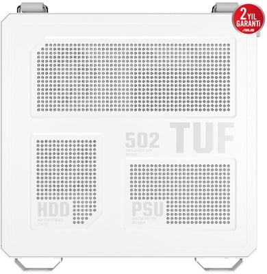 ASUS TUF Gaming GT502 Horizon Temperli Cam USB Type-C Beyaz ATX Mid-Tower Gaming (Oyuncu) Kasa