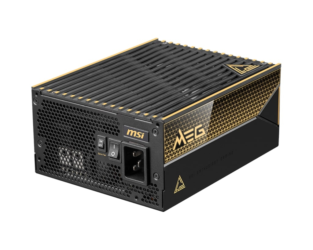 MSI MEG AI1600T PCIE5 1600W 80+ Titanyum Full Modüler Power Supply