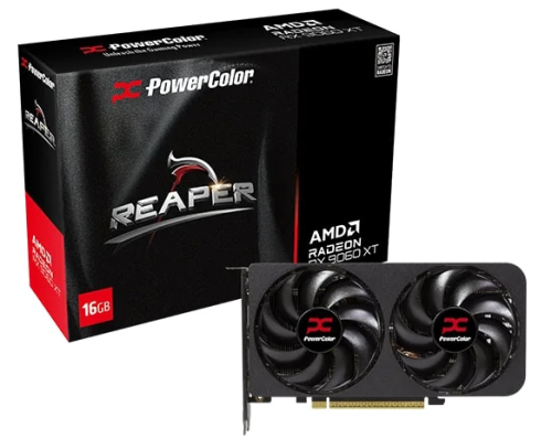 POWERCOLOR REAPER RADEON RX9060XT 16G-A 16GB GDDR6 128Bit Gaming (Oyuncu) Ekran Kartı