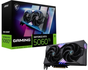 MSI GeForce RTX 5060TI 8G GAMING OC GDDR7 128Bit DX12 DLSS 4 Gaming (Oyuncu) Ekran Kartı