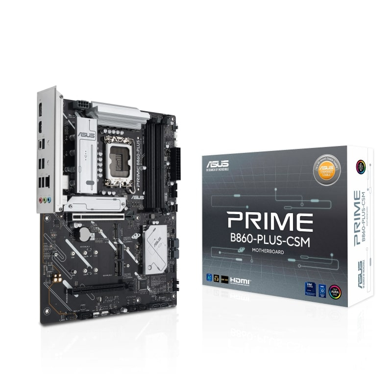ASUS PRIME B860-PLUS-CSM Intel B860 Soket 1851 Soket 8666+(OC)MHz ATX Gaming (Oyuncu) Anakart