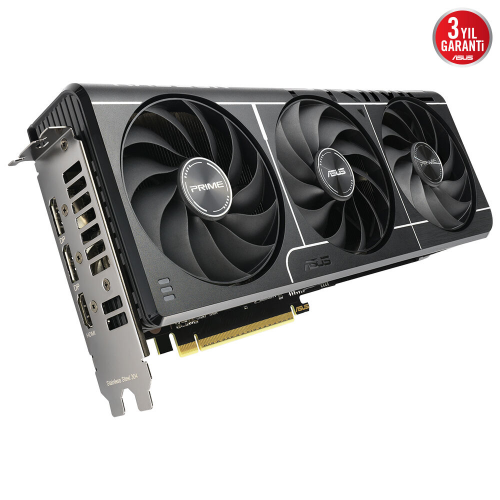 ASUS Prime AMD Radeon RX 9060XT 16GB PRIME-RX9060XT-O16G-GAMING GDDR6 128Bit DX12 Gaming (Oyuncu) Ekran Kartı