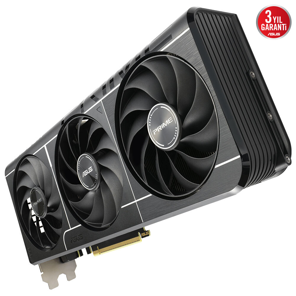 ASUS Prime AMD Radeon RX 9060XT 16GB PRIME-RX9060XT-O16G-GAMING GDDR6 128Bit DX12 Gaming (Oyuncu) Ekran Kartı