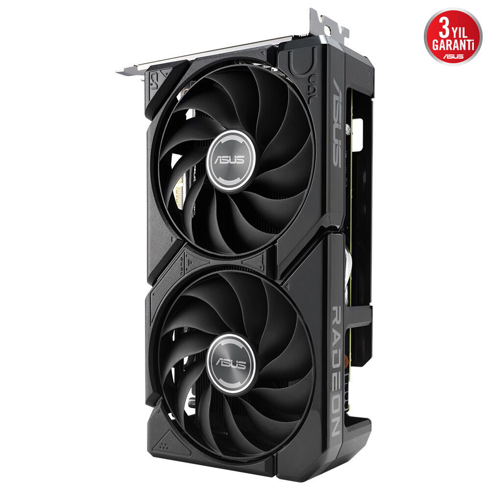 ASUS DUAL AMD Radeon RX 9060XT 8GB DUAL-RX9060XT-8G-GAMING GDDR6 128Bit DX12 Gaming (Oyuncu) Ekran Kartı
