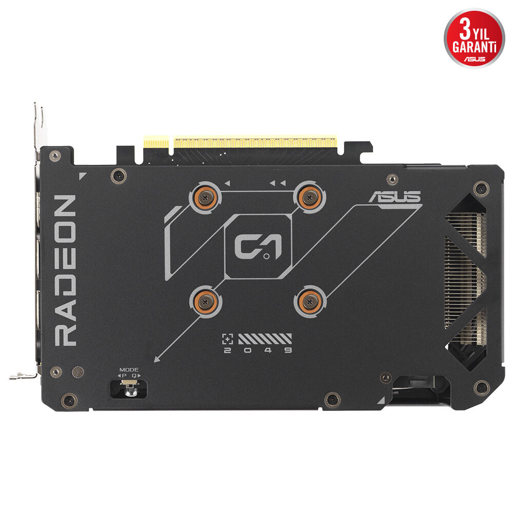 ASUS DUAL AMD Radeon RX 9060XT 8GB DUAL-RX9060XT-8G-GAMING GDDR6 128Bit DX12 Gaming (Oyuncu) Ekran Kartı