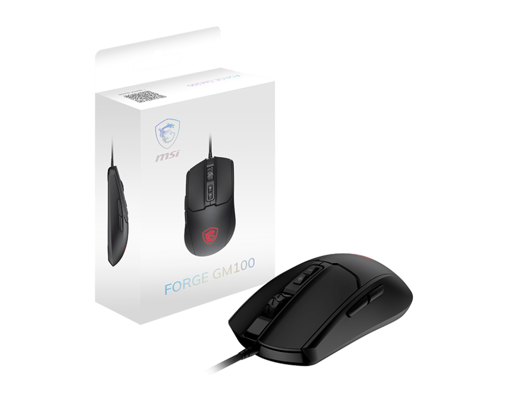 MSI FORGE GM100 Siyah Kablolu Gaming (Oyuncu) Mouse