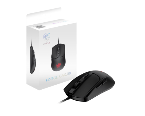 MSI FORGE GM100 Siyah Kablolu Gaming (Oyuncu) Mouse