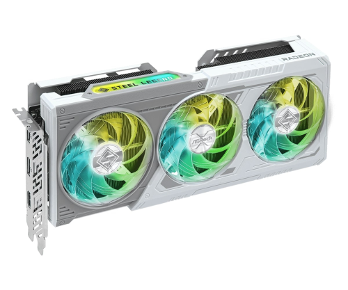 ASrock AMD Radeon RX9060 XT Steel Legend 8GB OC GDDR6 128Bit Gaming (Oyuncu) Ekran Kartı