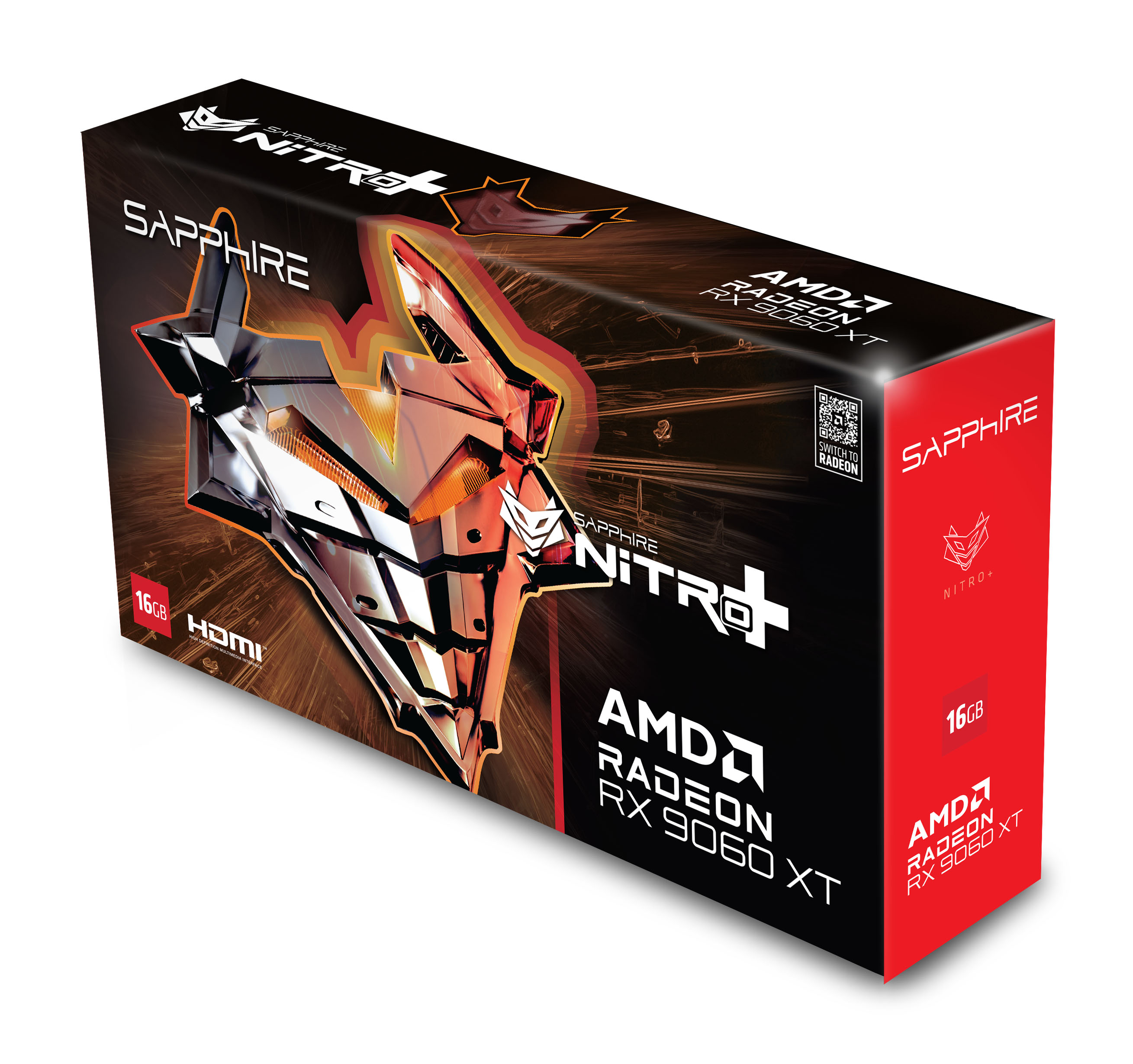 Sapphire Nitro+ AMD Radeon RX 9060 XT 11350-01-20G 16GB OC GDDR6 128Bit Gaming (Oyuncu) Ekran Kartı