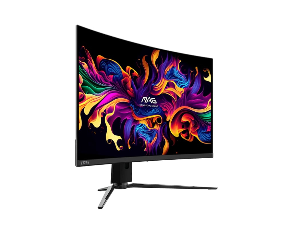 MSI MAG 321CUP QD-OLED 31.5″ 0.03ms 165Hz UHD G-Sync 1700R Curved Gaming (Oyuncu) Monitör
