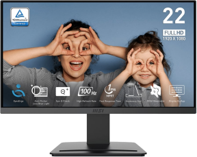 MSI Pro MP223 E2 21.5″ 1ms 100Hz Anti-Glare VA Full HD AdaptiveSync Monitör