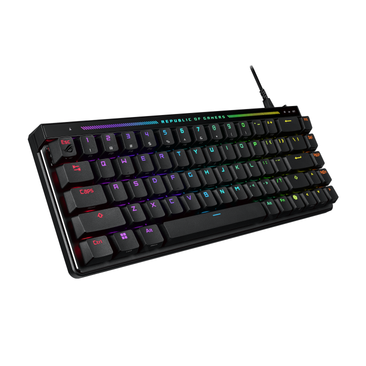 ASUS ROG Falchion Ace HFX ROG HFX PBT Manyetik Switch RGB İngilizce Mekanik Gaming Klavye