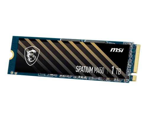 MSI Spatium M450 500GB V1 3600/2000MB/s PCIe 4.0 NVMe M.2 SSD Disk