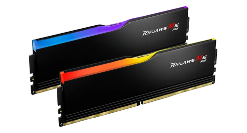 GSKILL Ripjaws M5 RGB 32 GB (2x16) 6000MHz CL36 DDR5 Gaming Ram (F5-6000J3636F16GX2-RM5RK)
