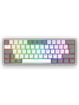 Redragon K616 Fizz Pro RGB Red Switch Kablosuz Beyaz Compact Gaming (Oyuncu) Klavye