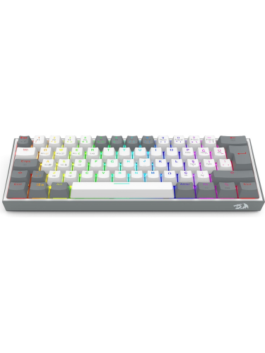 Redragon K616 Fizz Pro RGB Red Switch Kablosuz Beyaz Compact Gaming (Oyuncu) Klavye