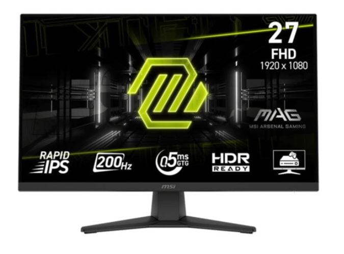 MSI MAG 272F 27 inç 200Hz 0.5ms Full HD Adaptive Sync Rapid IPS Gaming Monitör