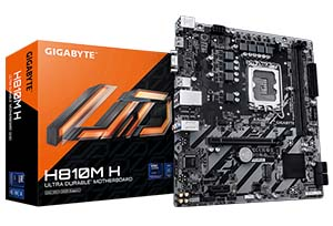 Gigabyte H810M-H Intel H810 Soket 1851 DDR5 6400MHz(OC) mATX Gaming Anakart