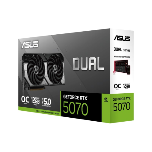 ASUS DUAL GeForce RTX 5070 12GB OC Edition DUAL-RTX5070-O12G GDDR7 192Bit Gaming (Oyuncu) Ekran Kartı