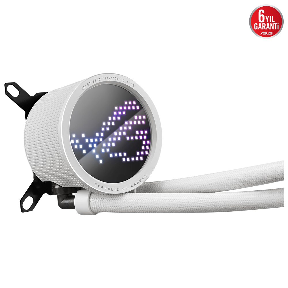 ASUS ROG Ryuo III 360 ARGB White Edition 360mm İşlemci Sıvı Soğutucu (90RC00I2-M0UAY0)