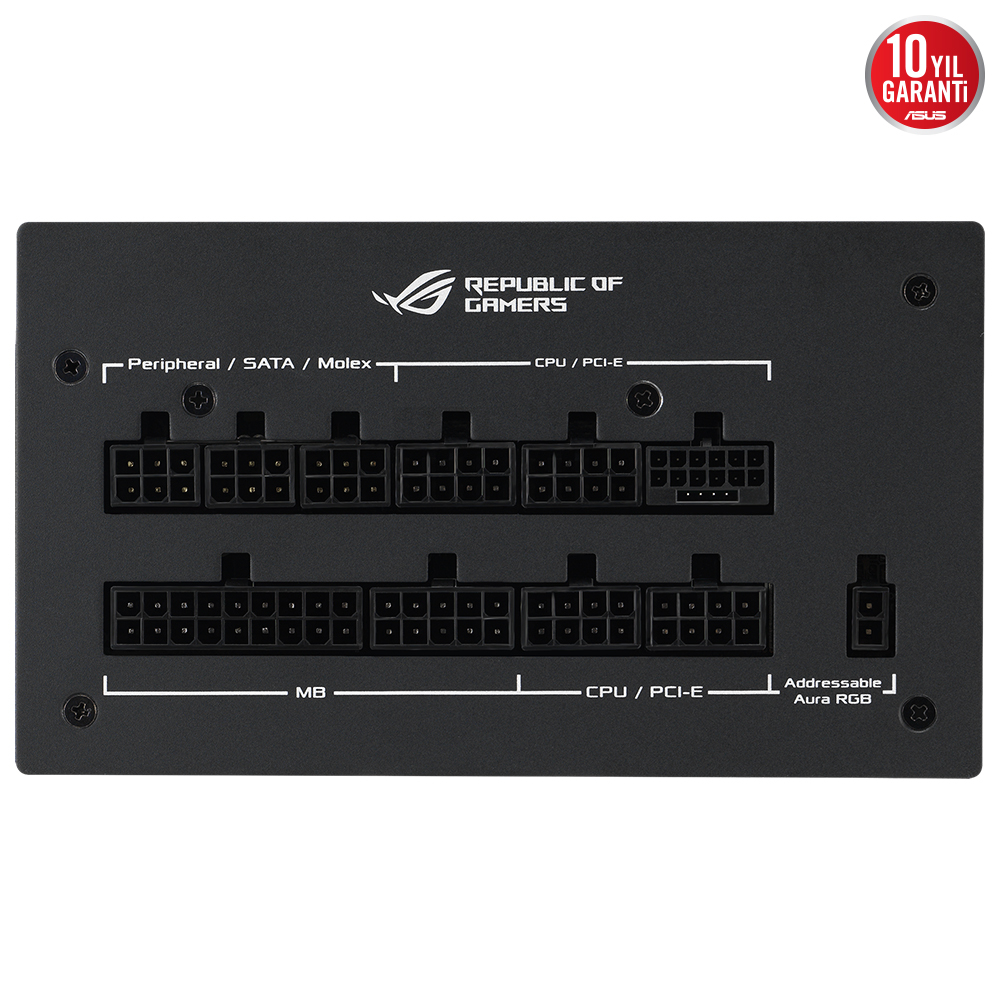 ASUS ROG-STRIX-1000G-AURA 1000W 80+ Gold Aura Edition Power Supply