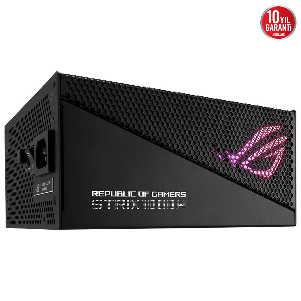 ASUS ROG-STRIX-1000G-AURA 1000W 80+ Gold Aura Edition Power Supply