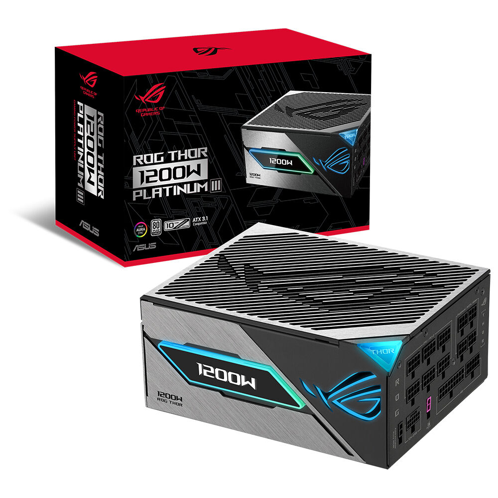 ASUS ROG-THOR-1200P3 1200W 80 Plus Platinum 135mm Full Modüler Gaming (Oyuncu) Power Supply