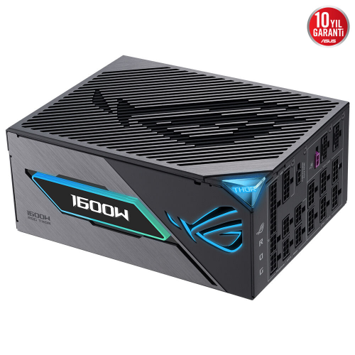 ASUS ROG-THOR-1600T3 1600W 80 Plus Titanium 135mm Full Modüler Gaming (Oyuncu) Power Supply