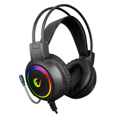 Rampage KM-404 ARGENTI Rainbow Aydınlatmalı Usb Gaming Combo Q Keyboard + RGB Headphone +6D,Led Mouse + Mousepad