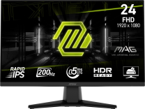 MSI MAG 242F 23.8″ 200Hz 0.5ms  Freesync Full HD Flat Rapid IPS Gaming (Oyuncu) Monitör