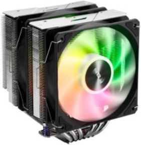 FSP MP7 Siyah ARGB AM5/LGA1700/1851 Soket Uyumlu Cpu Hava Soğutucusu