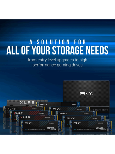 PNY CS2230 M280CS2230-2TB-RB 2TB 3300/2600MB/s PCIe NVMe M.2 SSD Disk