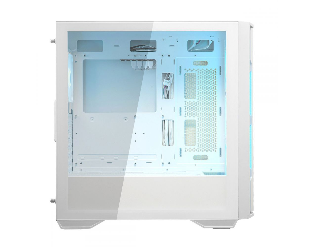 Cougar UNIFACE 4X RGB FAN CGR-5C78W-RGB Mid-Tower Temperli Cam Beyaz Gaming (Oyuncu) Kasa